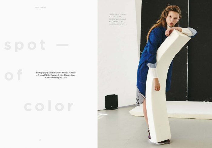 Spot Of Color, ONE Magazine